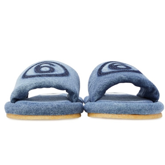 MM6 Maison Margiela $535 NIB Denim sandals